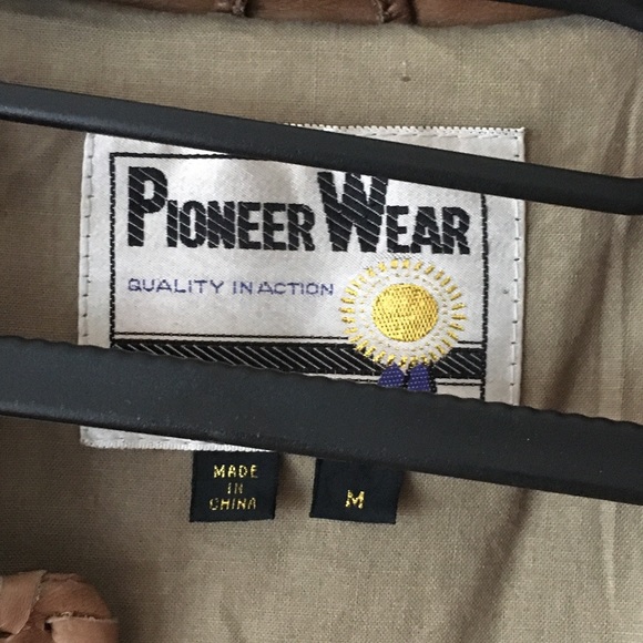 Leather Western Frontier Jacket. - Picture 5 of 7